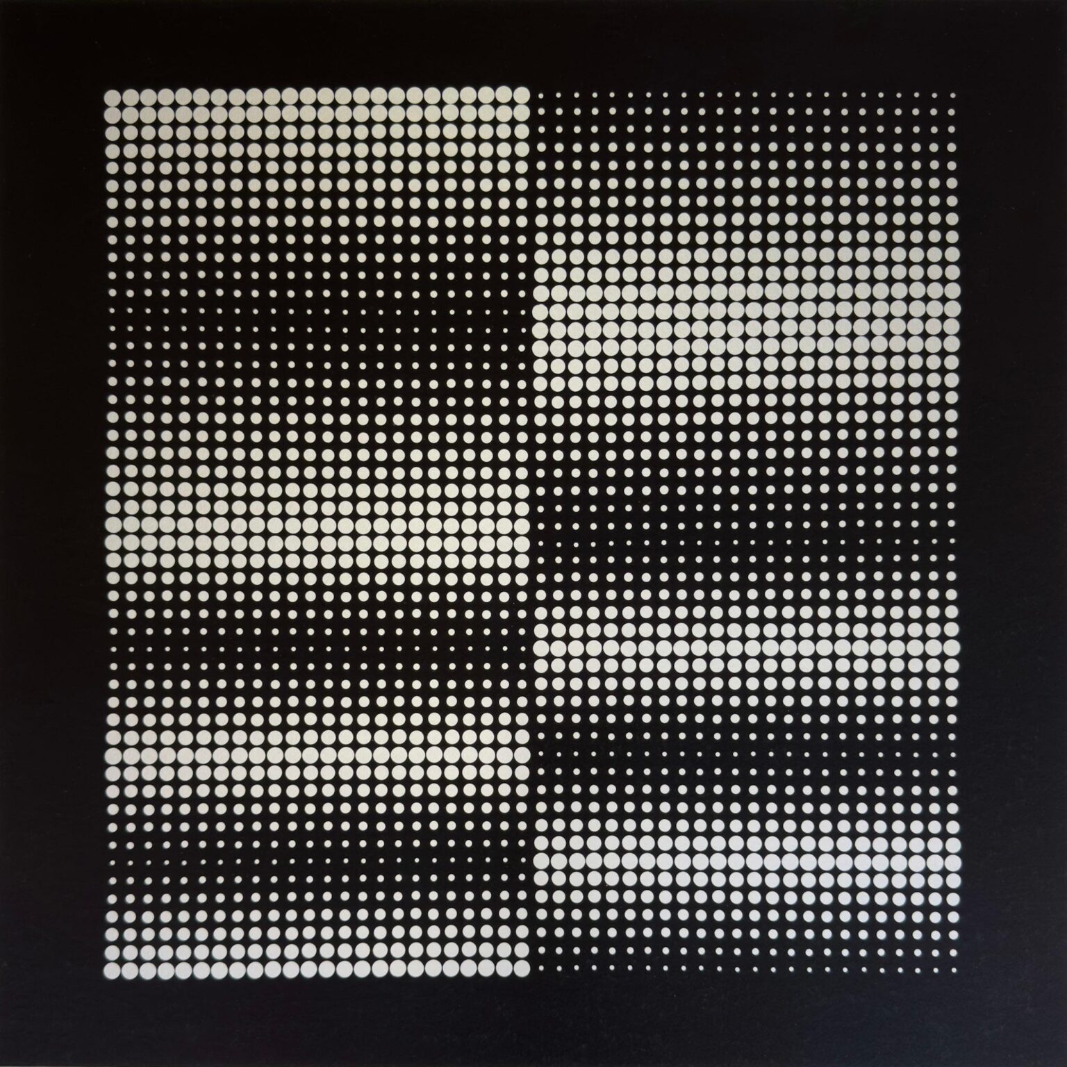 aus der Serie Punctum 3 - Almir da Silva Mavignier 