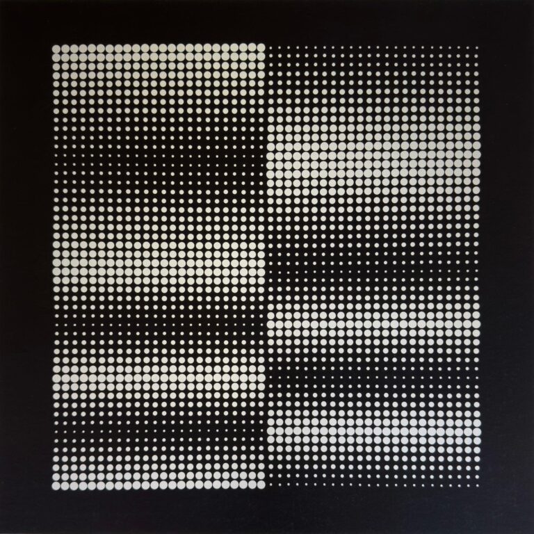 aus der Serie Punctum 3 - Almir da Silva Mavignier 