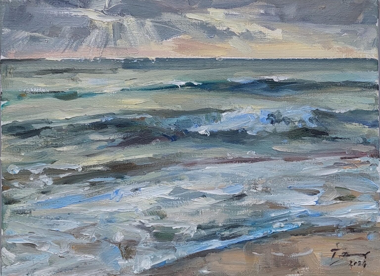 Wellen Abendlicht - Tobias Duwe 