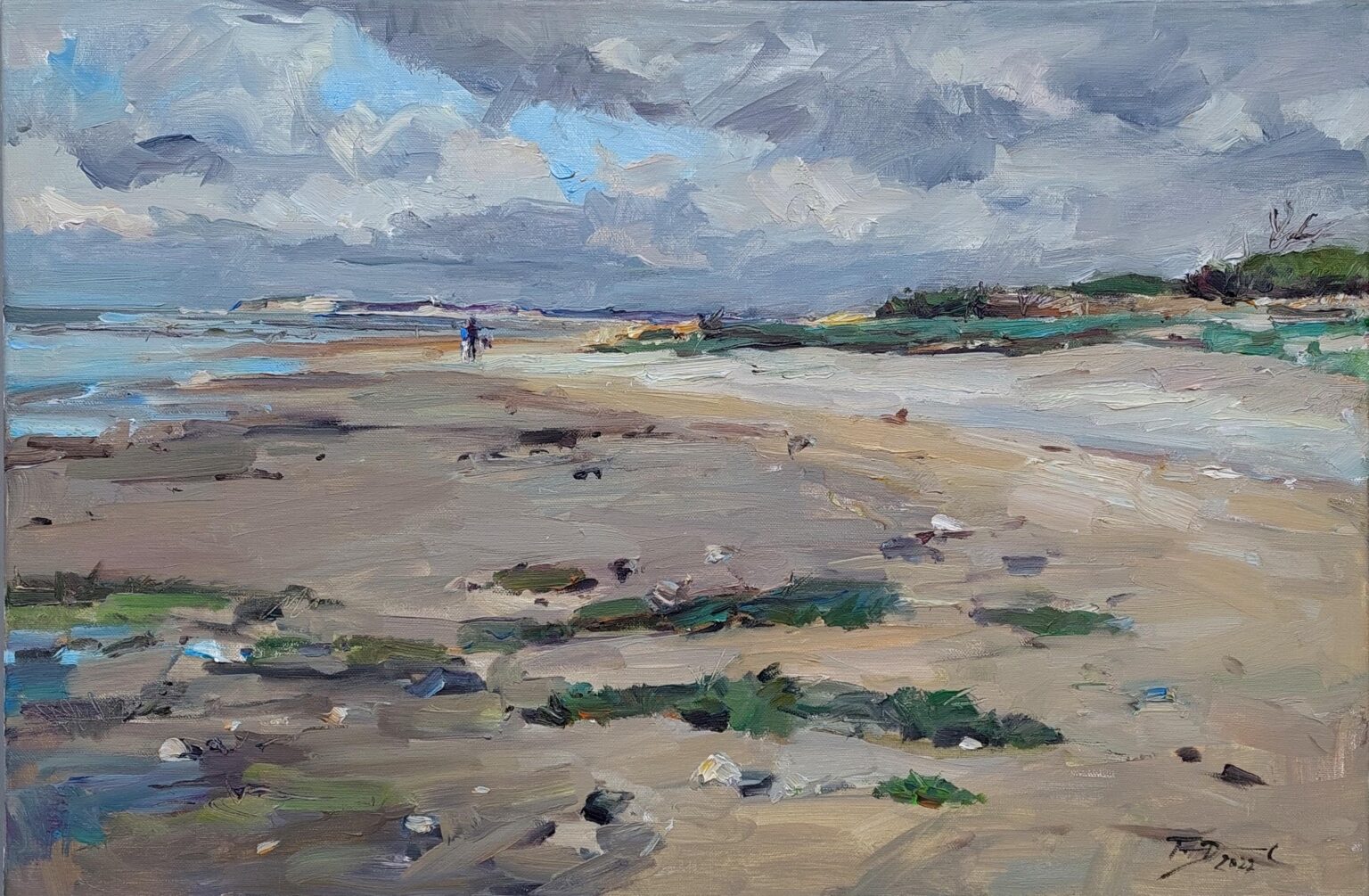 Am Strand Richtung Morsumkliff - Tobias Duwe 