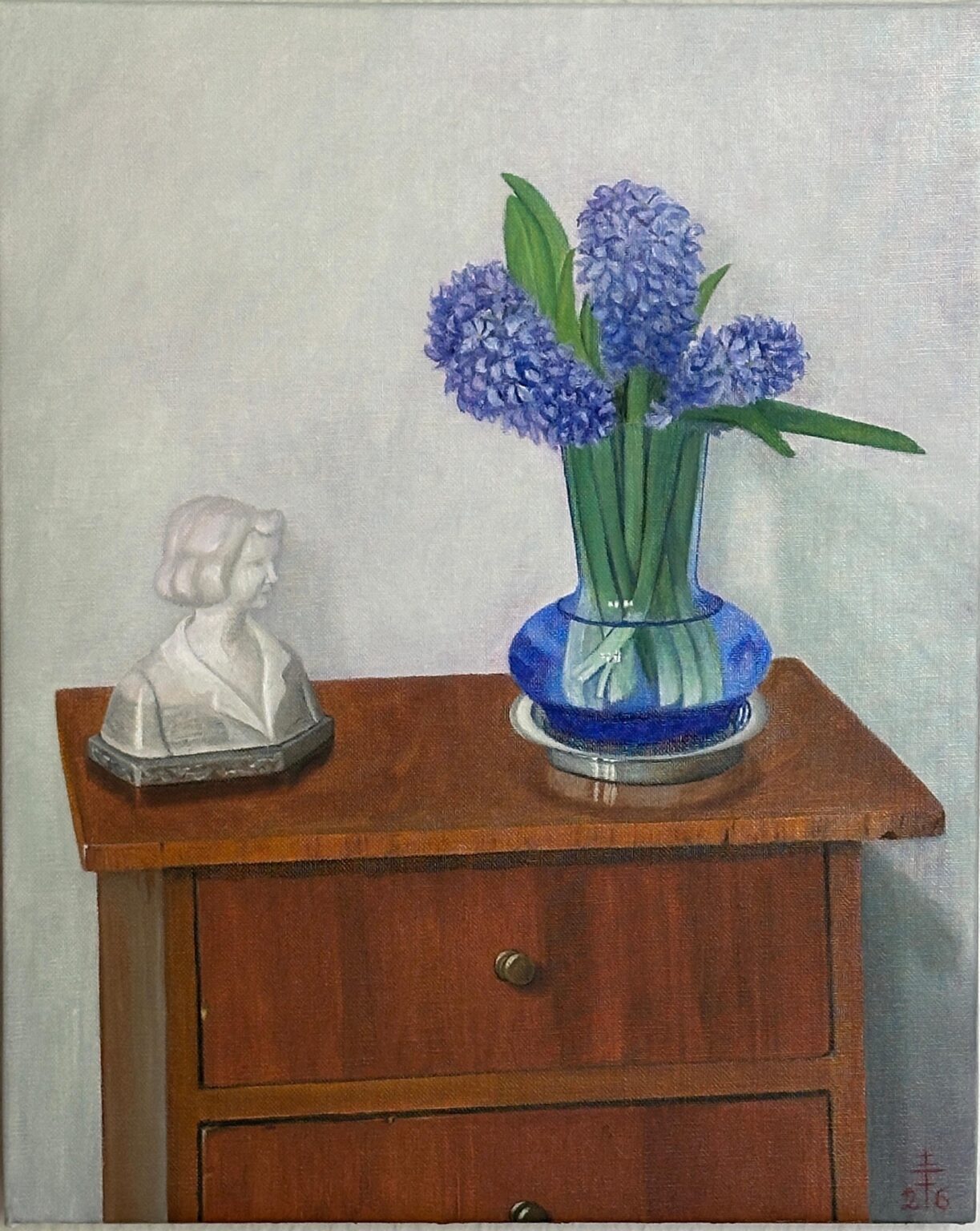 Hyazinthenin der blauen Vase - Feodora Hohenlohe 
