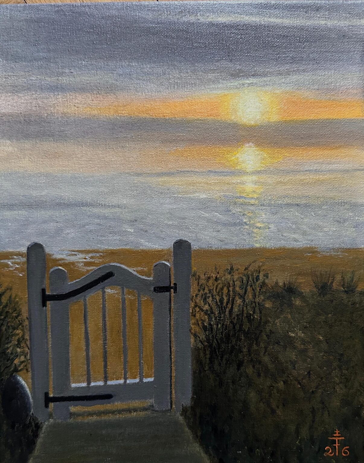 Abend auf Sylt - Feodora Hohenlohe 