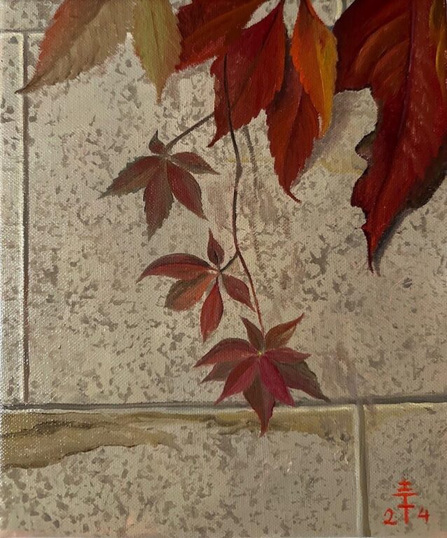 An der Schlossmauer - Feodora Hohenlohe 