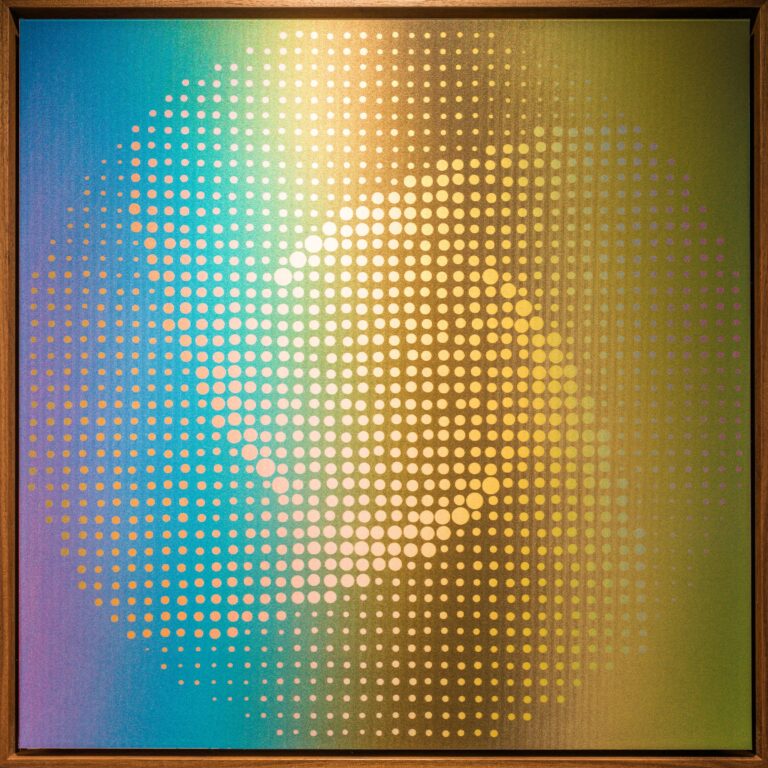 Struktur in Rotation - Delmar Mavignier 