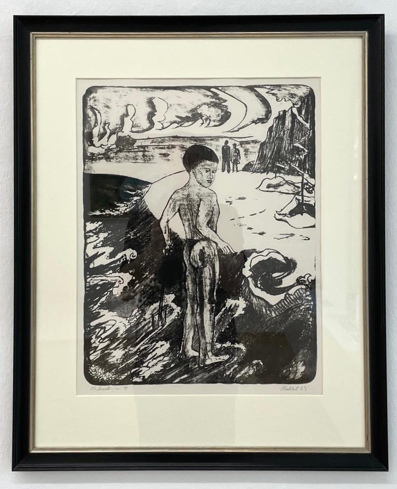 Knabe am Strand - Erich Heckel 