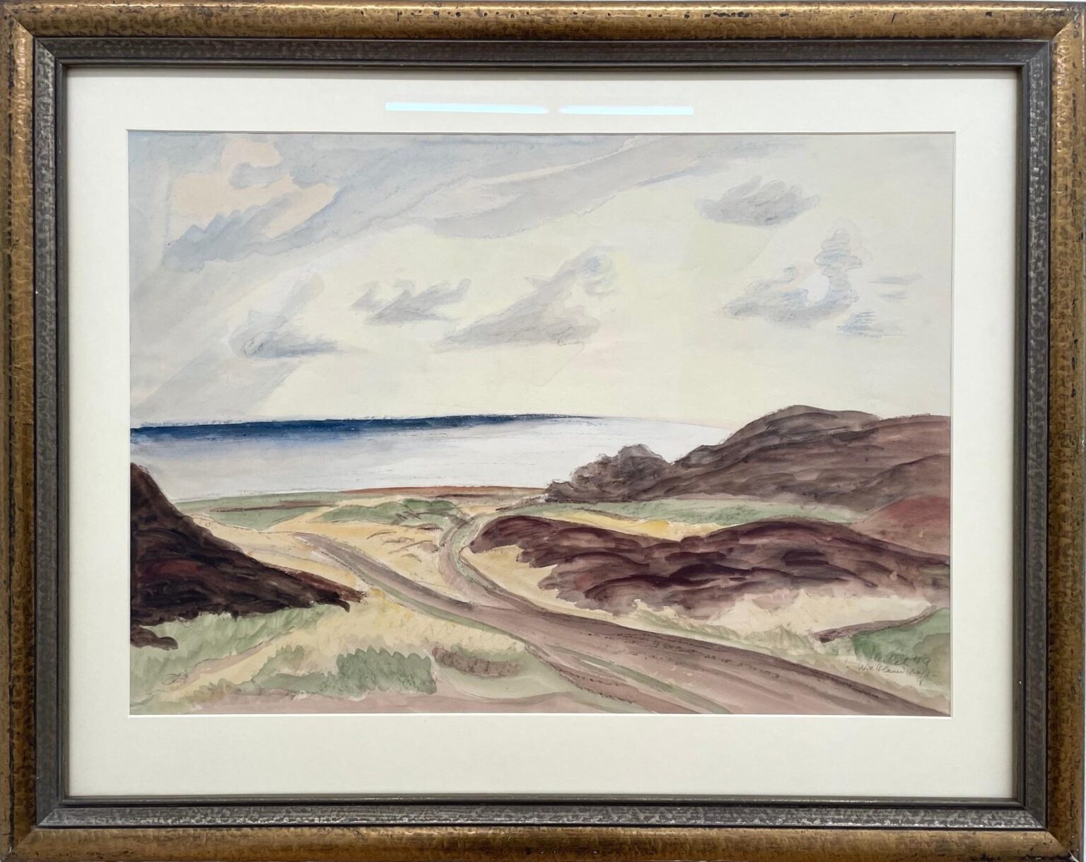 Wattlandschaft (auf Sylt) - Erich Heckel 