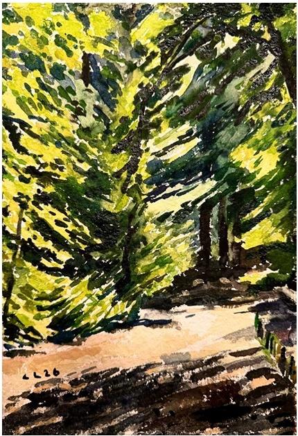 Lichtblick am Grunewaldsee - Christopher Lehmpfuhl 