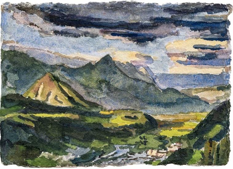 Ennstal im Abendlicht - Christopher Lehmpfuhl 