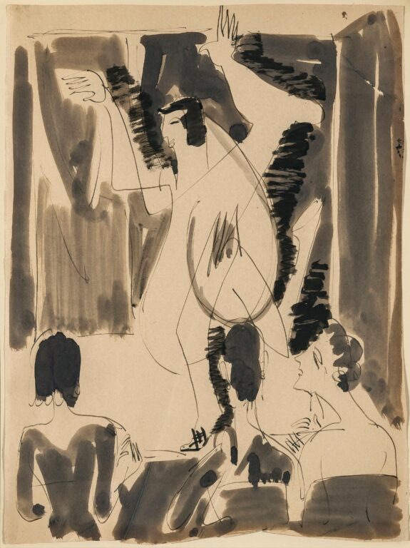 Die Tänzerin - Ernst Ludwig Kirchner 