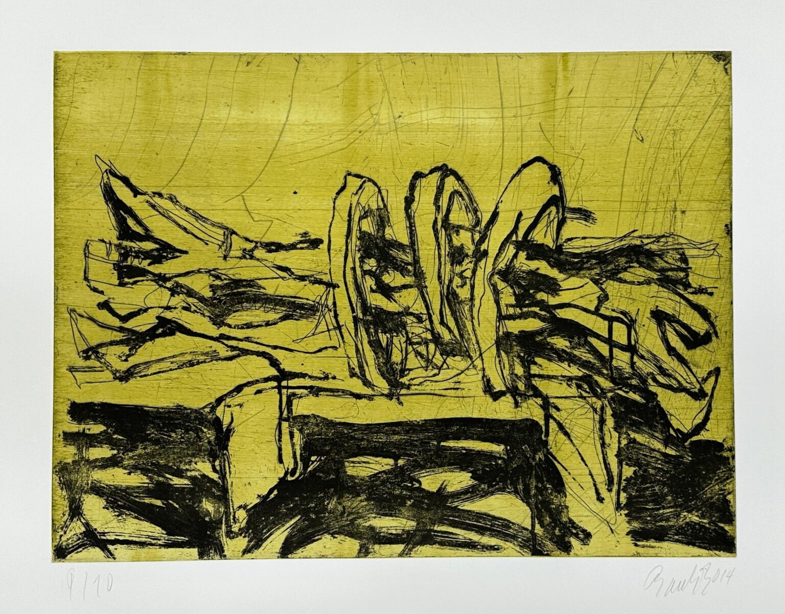 Winterschlaf V - Georg Baselitz 