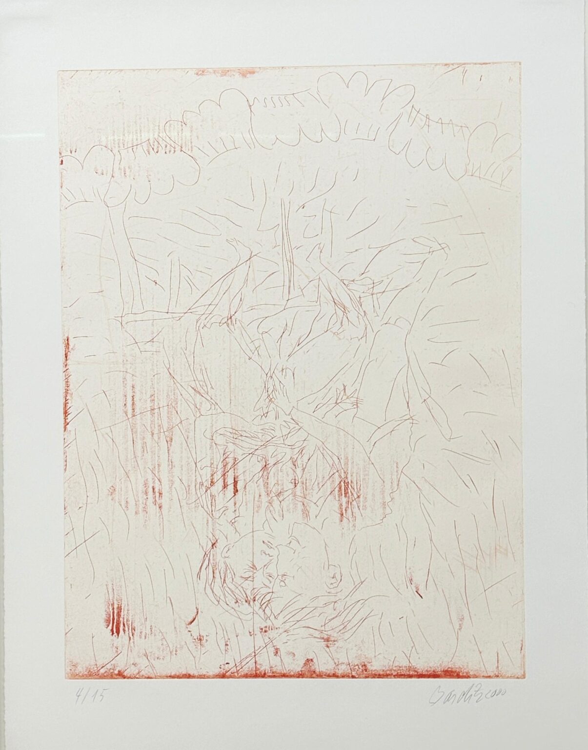 Wolkenband - Georg Baselitz 