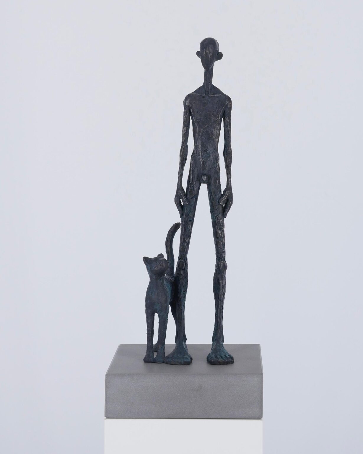 Junge & Katze - Hannes Helmke 