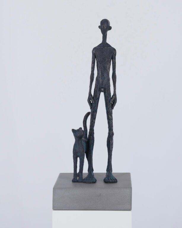 Junge & Katze - Hannes Helmke 