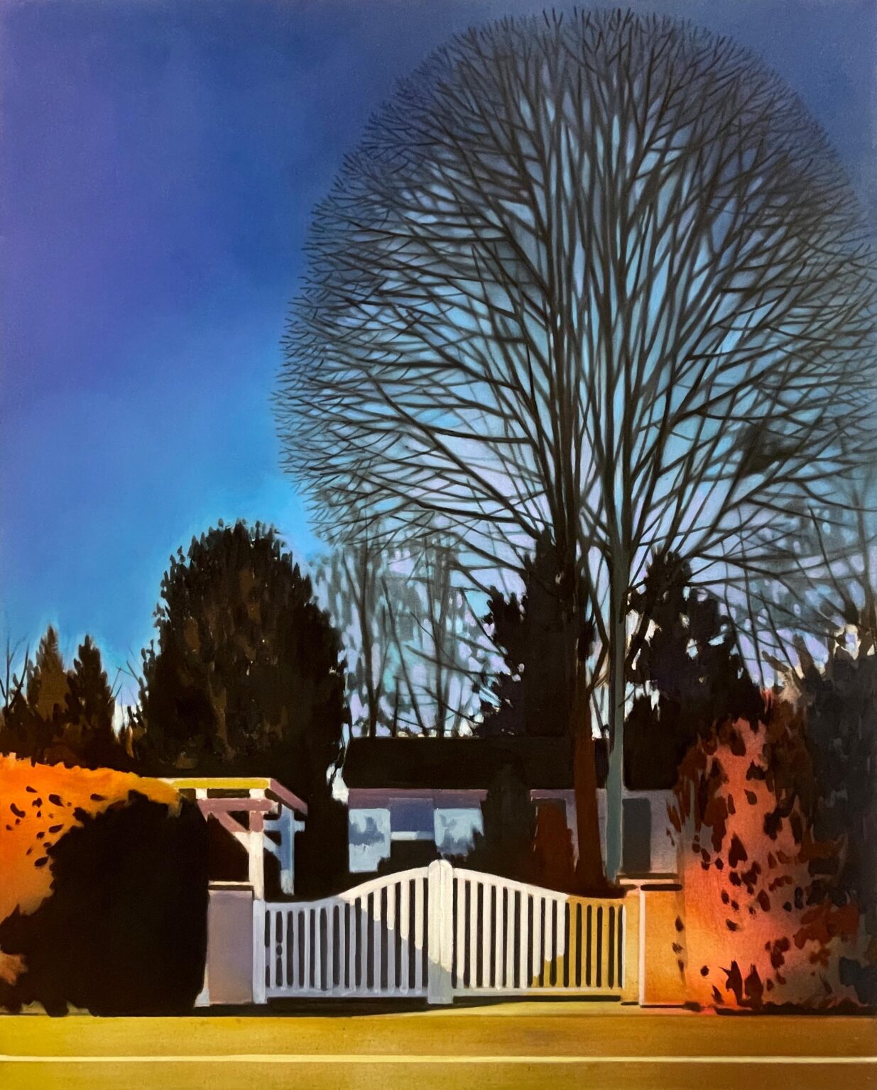 Gartentor im Lichtschein - Thomas Geyer 