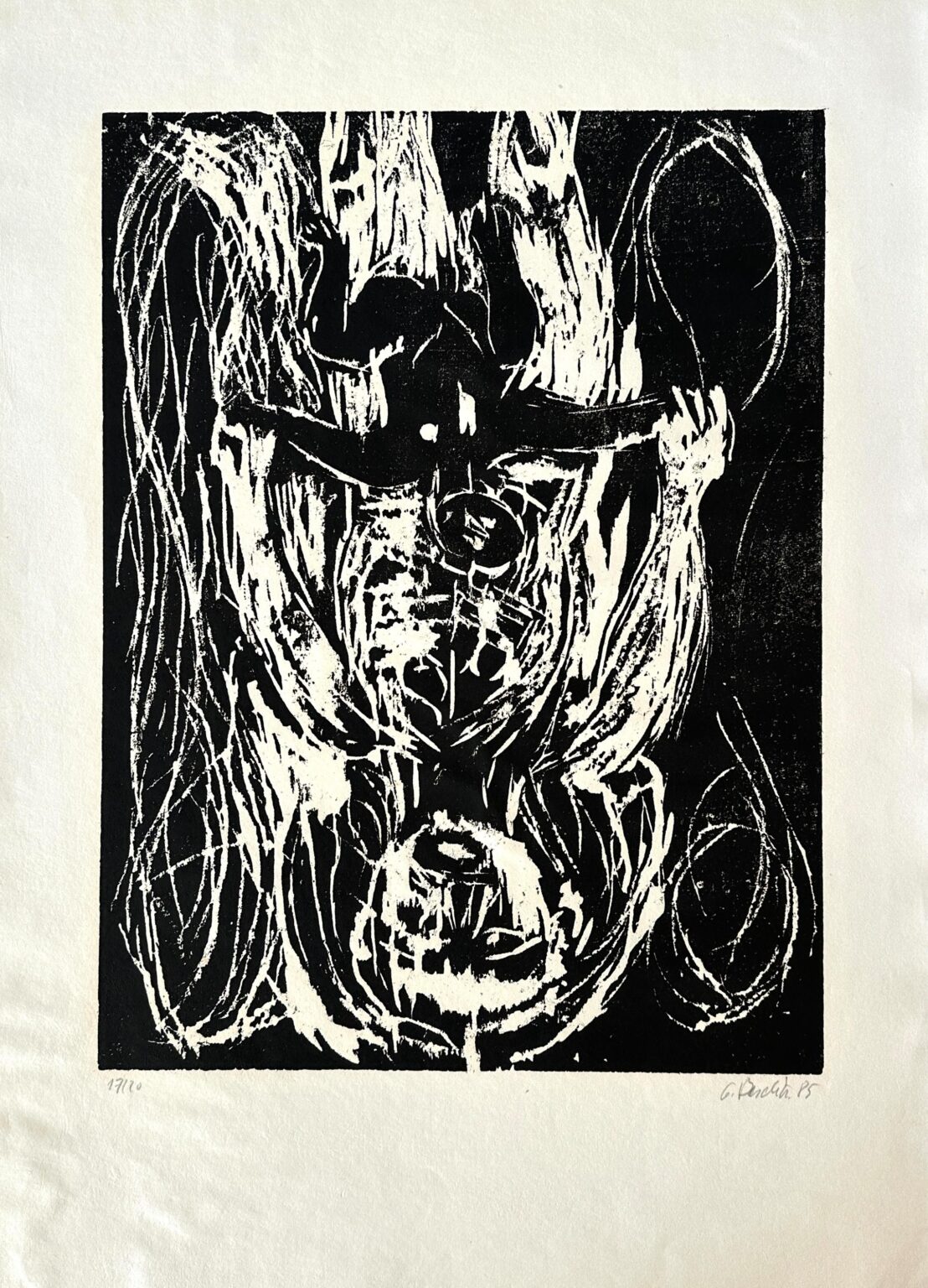Wei&szlig;e Mutter, schwarzes Kind - Georg Baselitz 