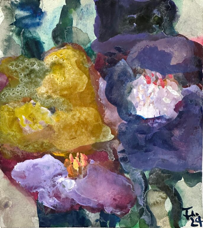 Anemonen - Klaus Fußmann 