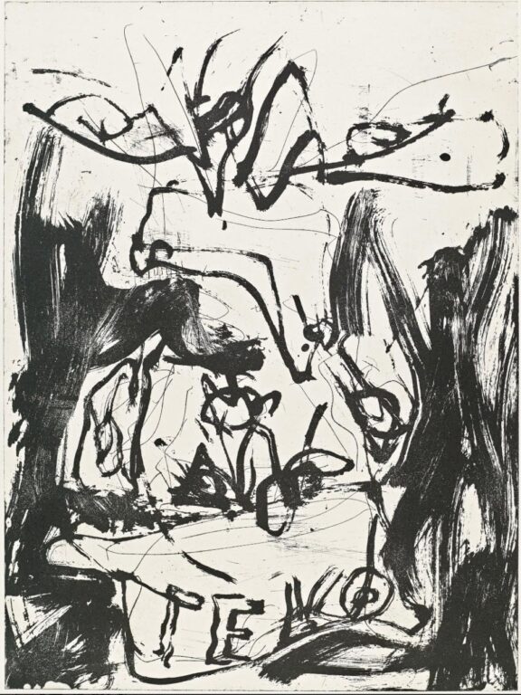 Farewell Bill (IV) - Georg Baselitz 
