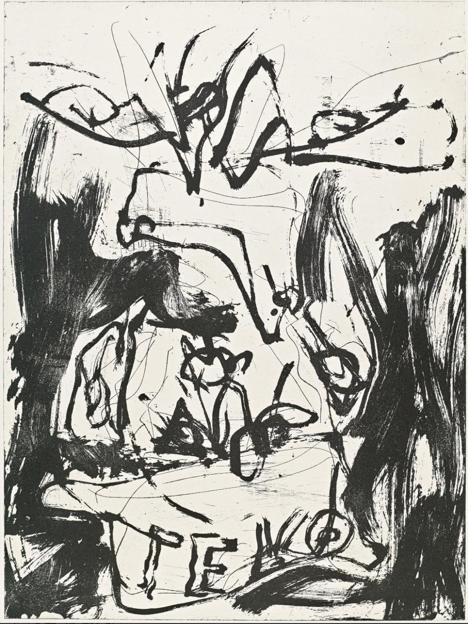 Farewell Bill (IV) - Georg Baselitz 