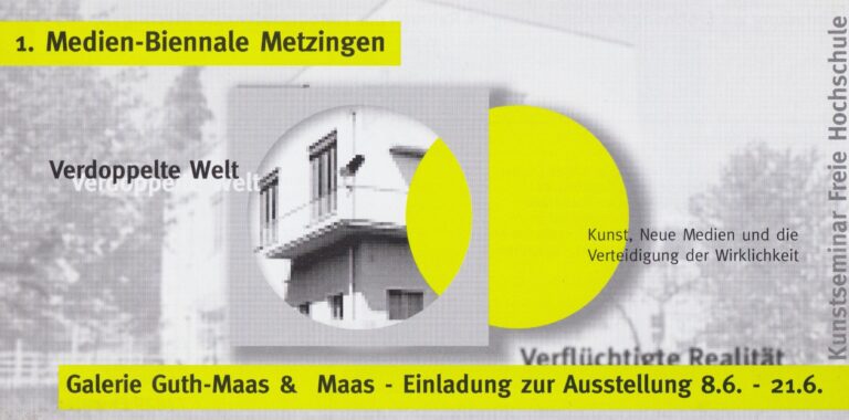 1. Medien-Biennale Metzingen 