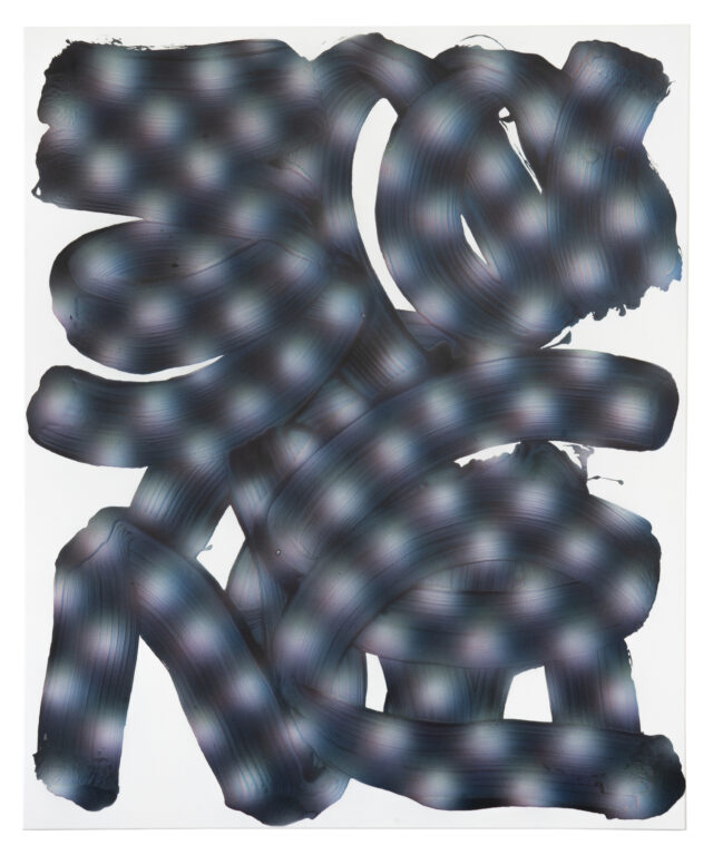 brushstrokes (cromatic dot grid) 