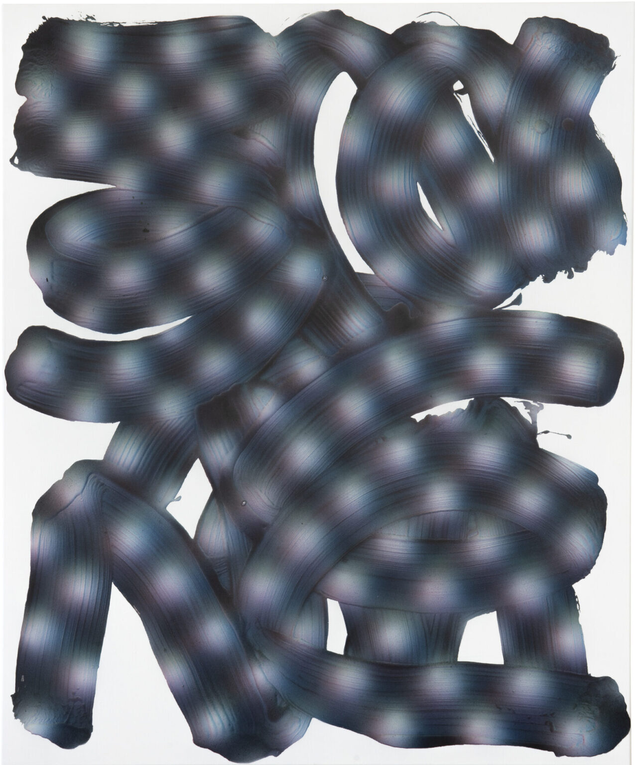 brushstrokes (cromatic dot grid) 