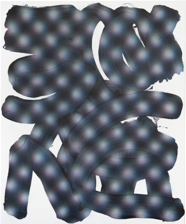 brushstrokes (cromatic dot grid) 