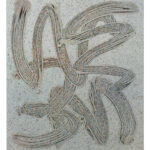 o.T.-(brushstrokes,color-split),-2023,-Acryl-und-Tusche-auf-Leinwand,-70cm-x-60cm,-3800&euro;