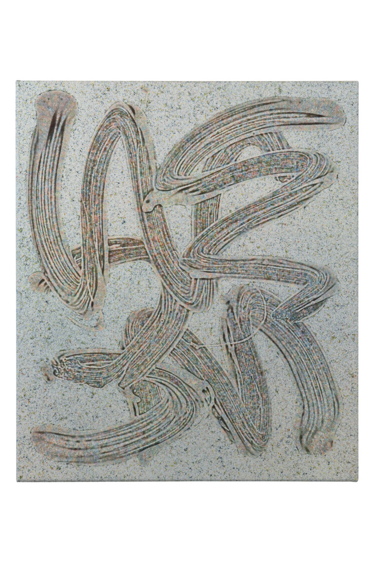 o.T.-(brushstrokes,color-split),-2023,-Acryl-und-Tusche-auf-Leinwand,-70cm-x-60cm,-3800&euro;