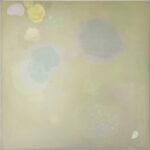 lightmoves 3, Mischtechnik auf LW, 70x70cm, 2024