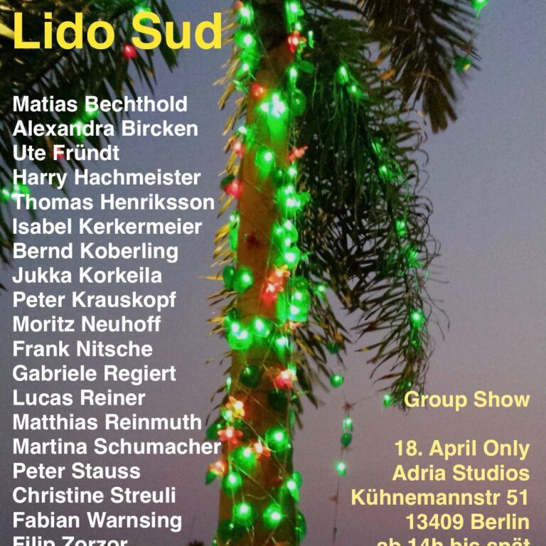 Lido Sud – group show Lido Sud – group show