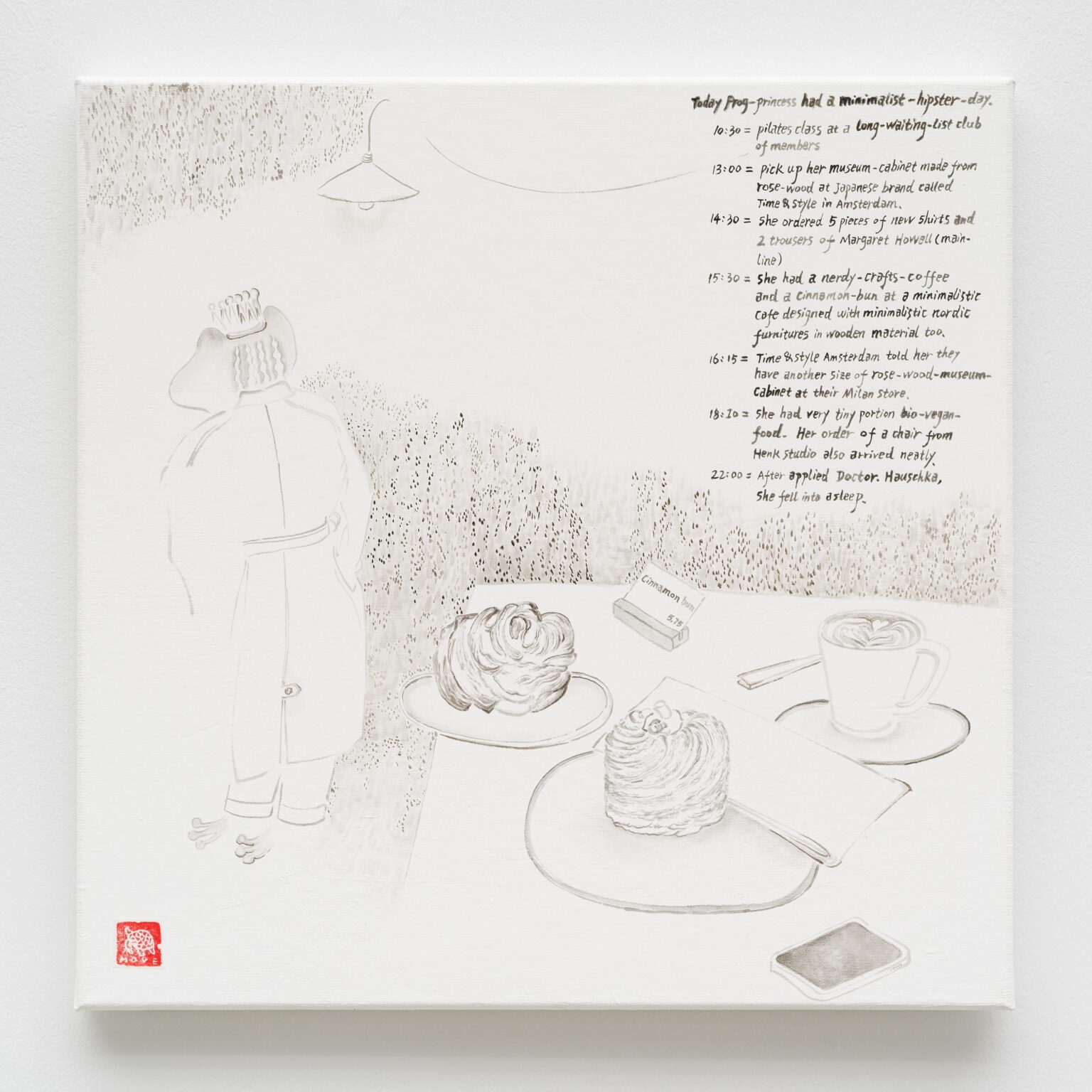 A Minimalist-hipster Day of Frog-Princess - Evelyn Taocheng Wang 