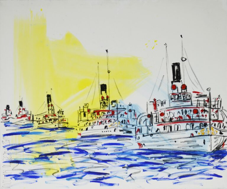 Dampfschiff Flotte - Michaël Lucerne 