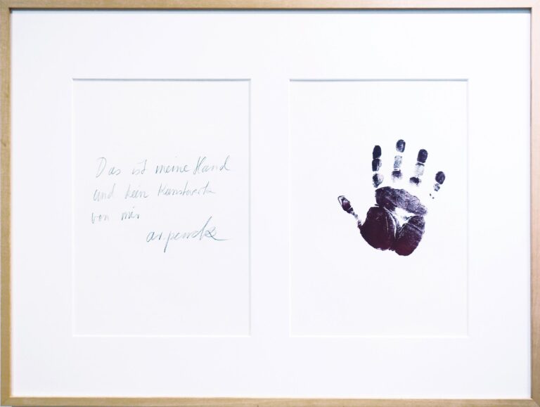 Das ist meine Hand - A.R. Penck 