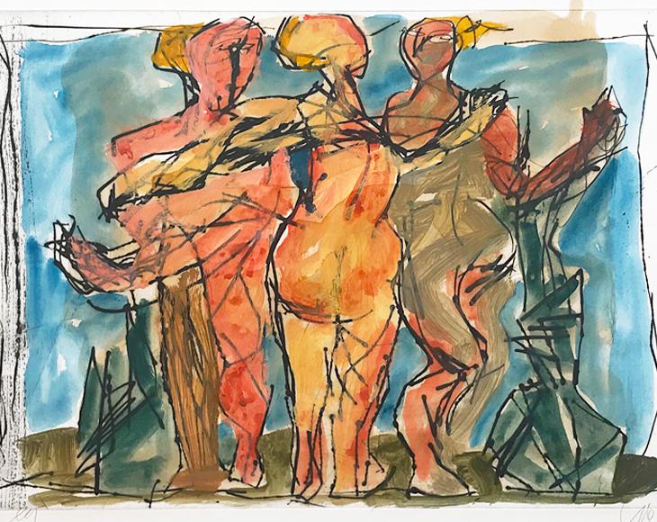 Spring 25 - Andy Warhol, Bardula, Bernd C. Dietrich, Bernd Schwarzer, Gerhard Richter, Günther Uecker, Joseph Beuys, Kurt Grimm, Markus Lüpertz, Otto Piene, Pablo Picasso, Reiner Seliger, Robbert de Goede, Rupprecht Geiger, Sascha Nordmeyer, Sonja Kalb, Victor Vasarely, Yoshiyuki Miura 