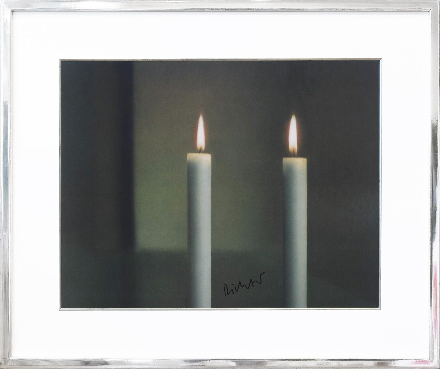 Zwei Kerzen - Gerhard Richter 