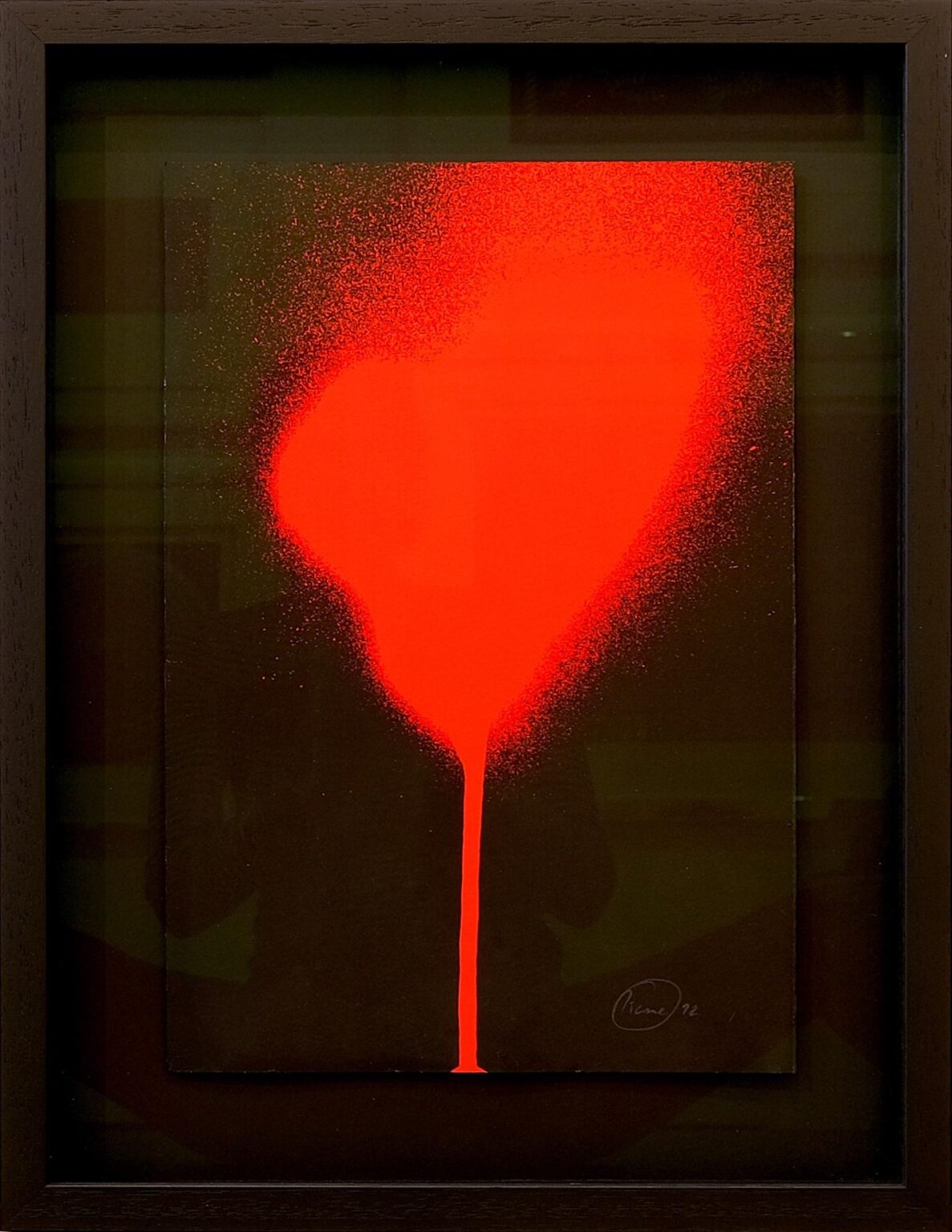 Herzrose - Otto Piene 