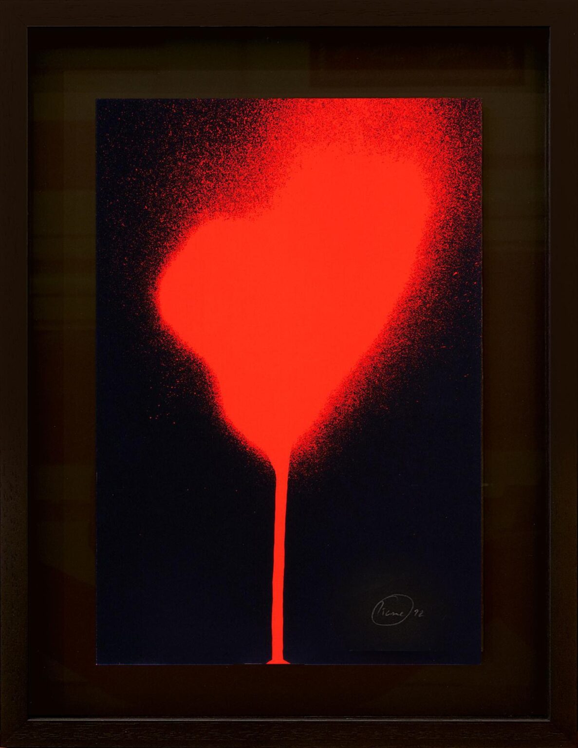 Herzrose - Otto Piene 