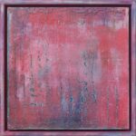 Bernd C. Dietrich: Three Dance in Blue, 2025-Unikat-56x56