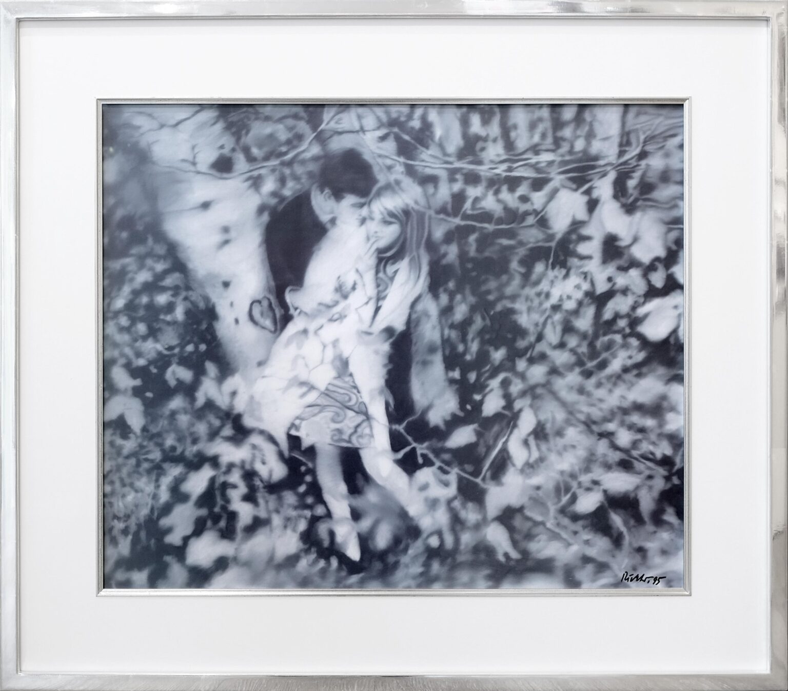 Lovers in the Forest - Gerhard Richter 