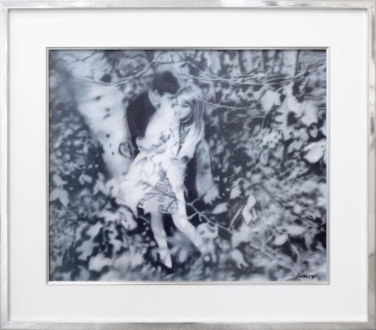 Lovers in the Forest - Gerhard Richter 