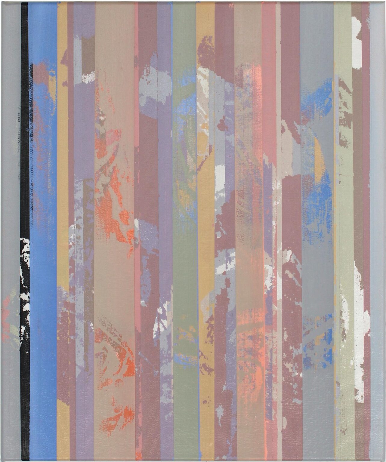 Broken Line Removed Colors Light Grey - Ruri Matsumoto 