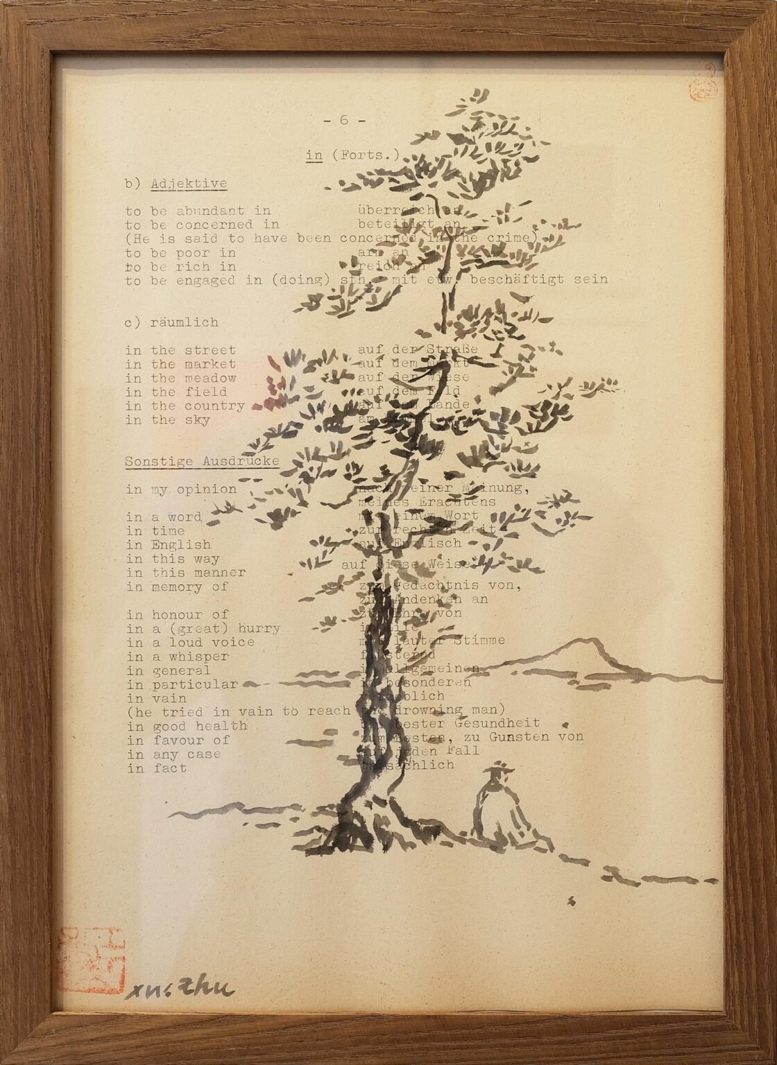 Meditation VI (The Tree) - Xianwei Zhu 