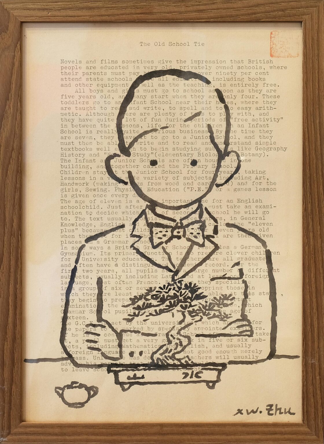 Meditation II (Bonsai) - Xianwei Zhu 
