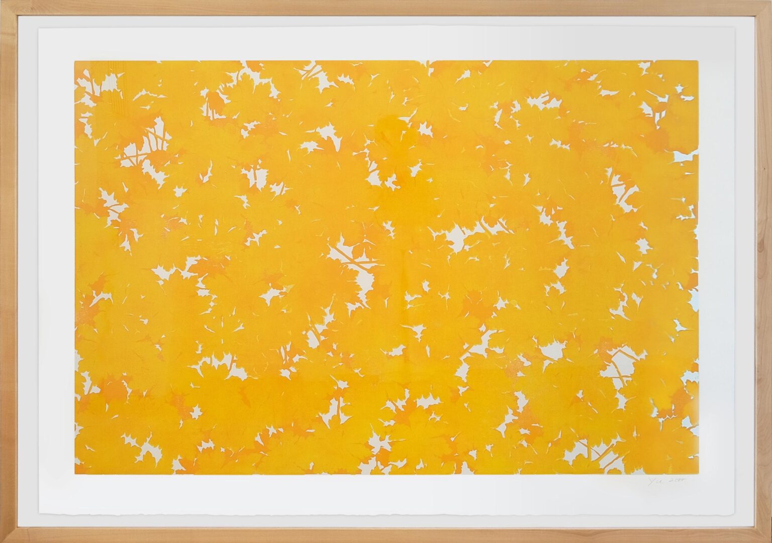 Yellow Leaves - Jeong-Sook Yu 
