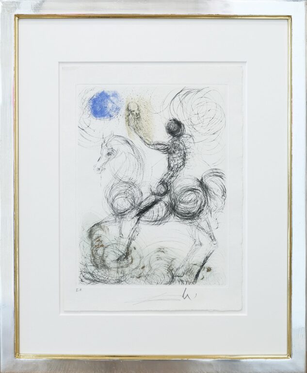 Reiter und Tod – Cavalier et la mort - Salvador Dali 