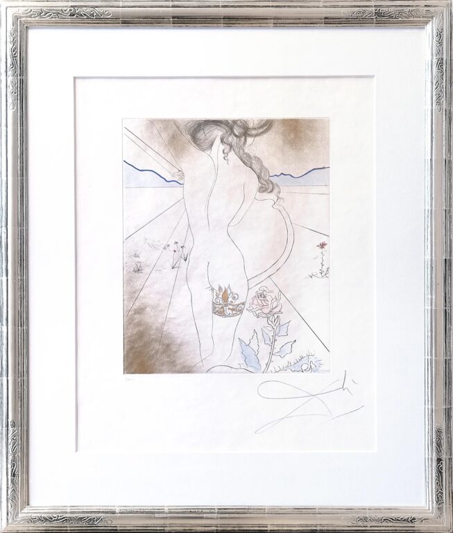 The Hippies: Nu á la jarretiére - Salvador Dali 