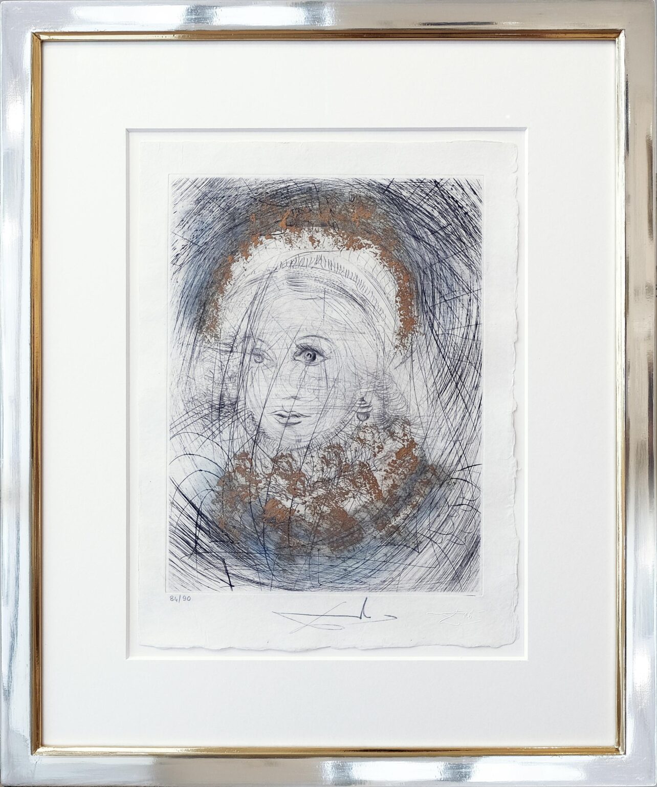 Portrait de Marguerite (Gretchen) - Salvador Dali 