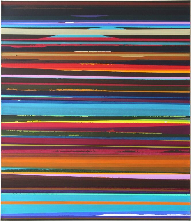 Line Broken Orange Horizon - Ruri Matsumoto 