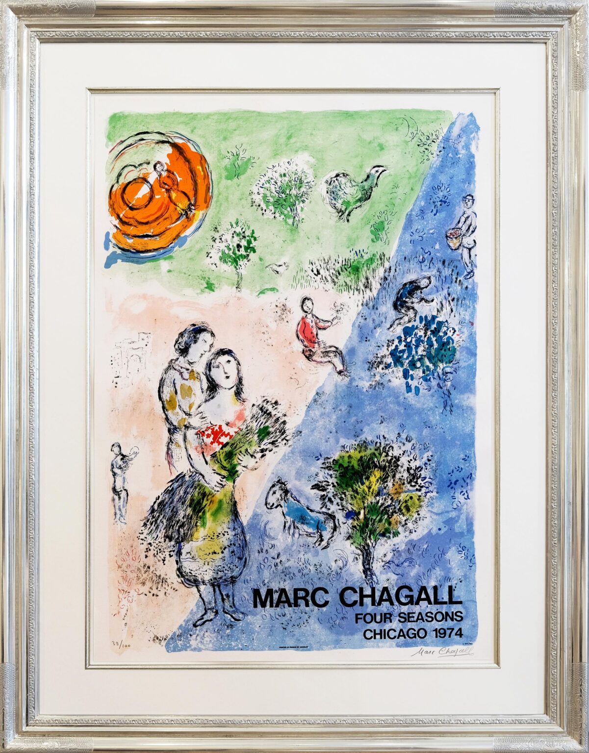 Four Seasons - Marc Chagall 