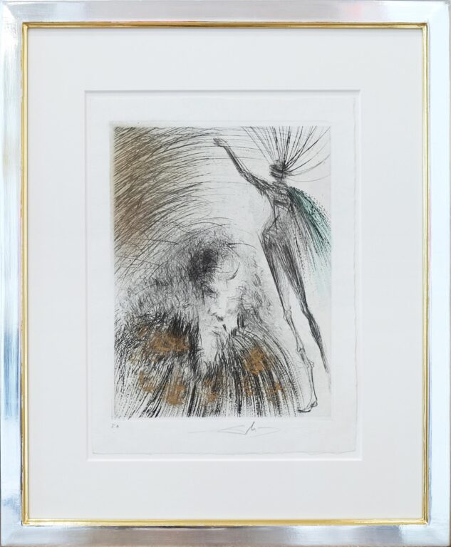 Faust und Mephisto (Der alte Faust) - Salvador Dali 